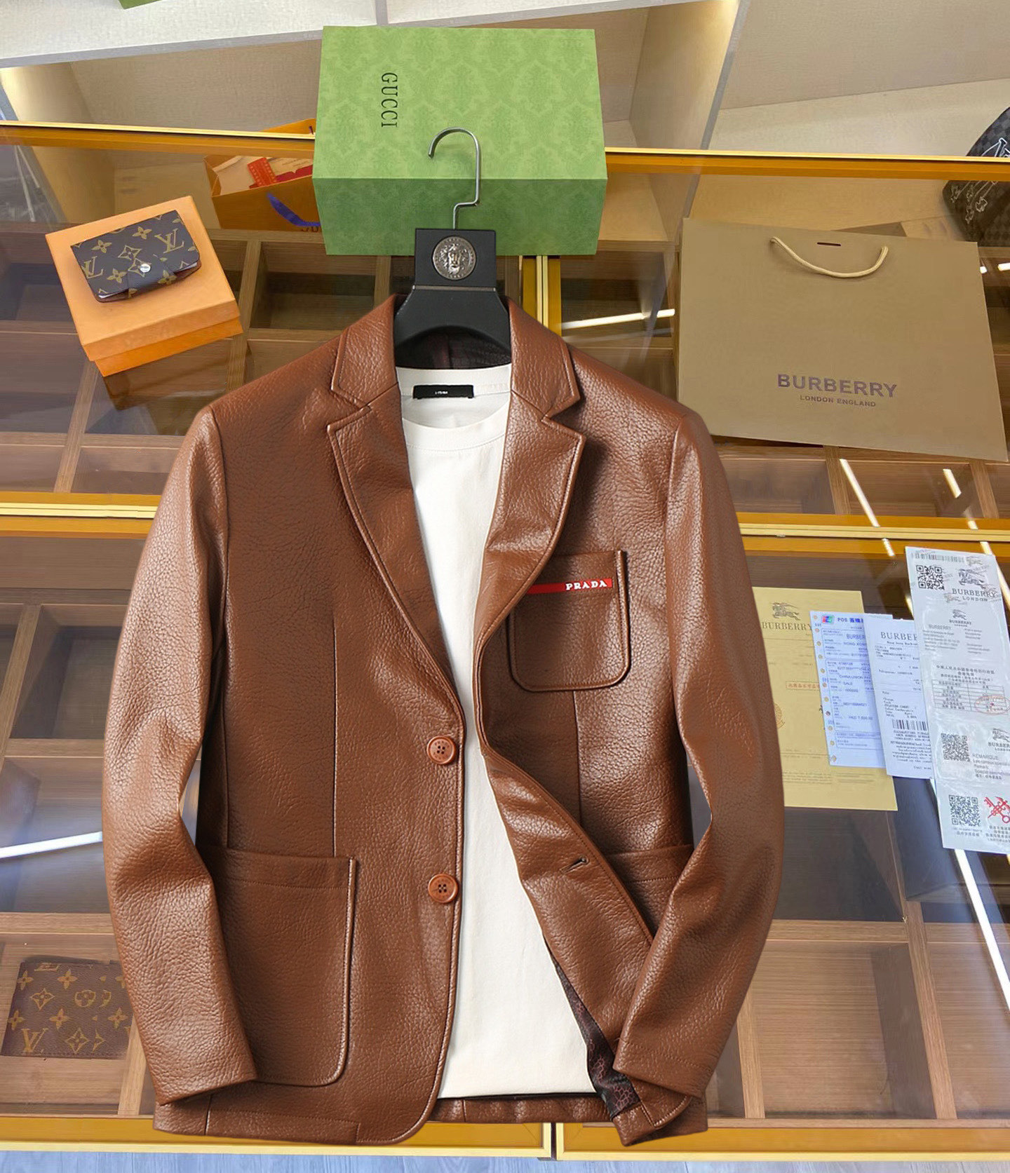 Prada Leather Jacket 00582