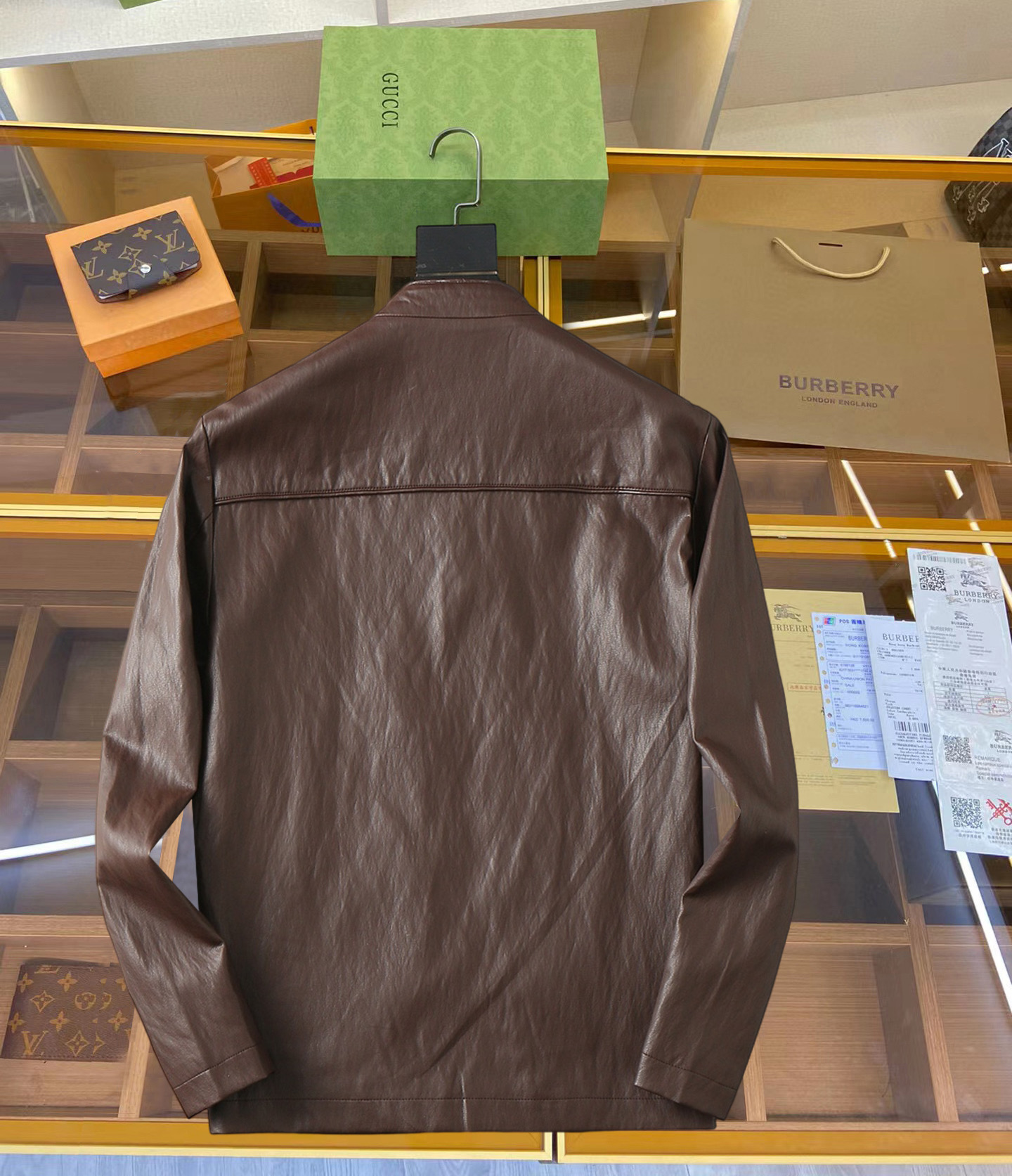 Alternative view of Leather Jacket 00580