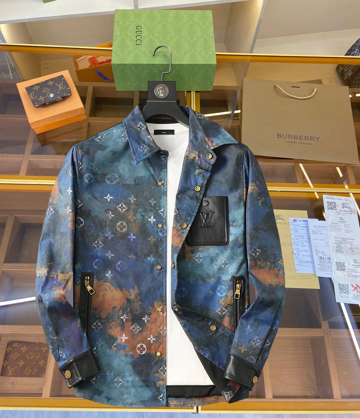 Louis Vuitton Leather Jacket 00579