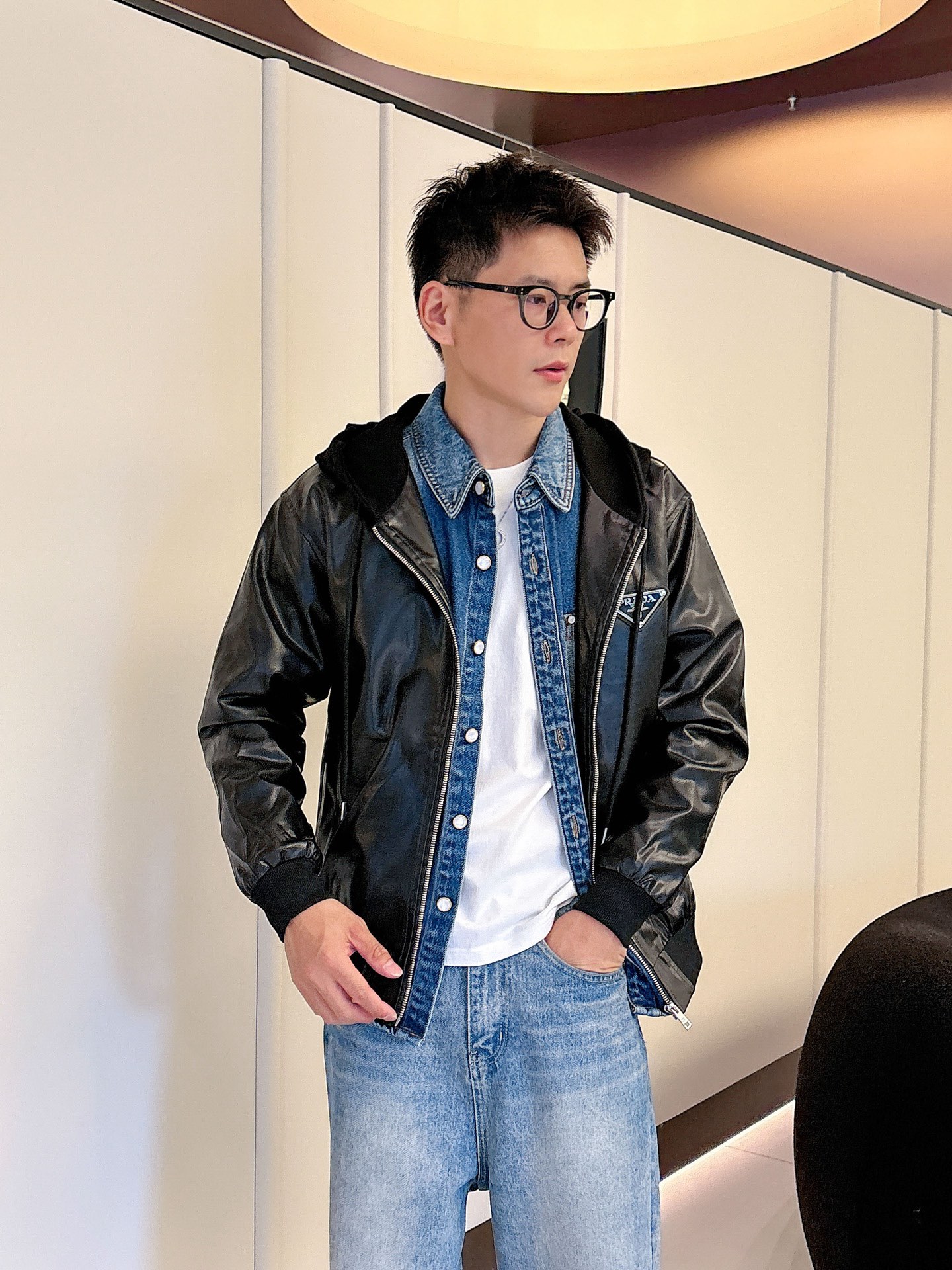 Alternative view of Prada Leather Jacket 02104
