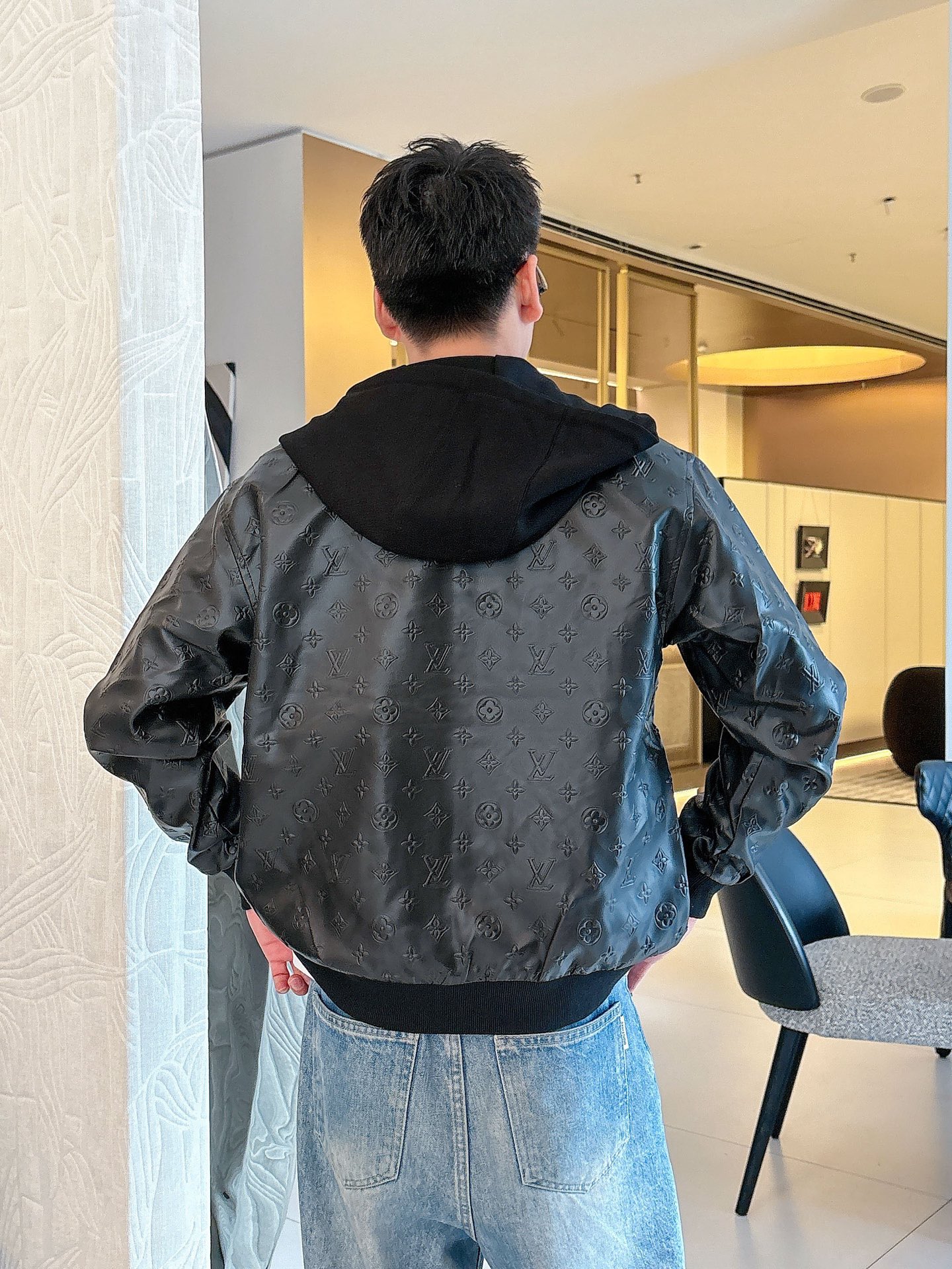 Alternative view of Louis Vuitton Leather Jacket 02105