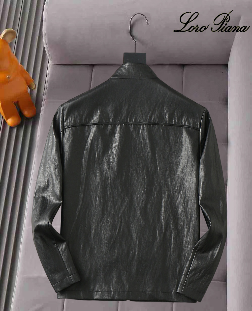 Alternative view of Leather Jacket 06157