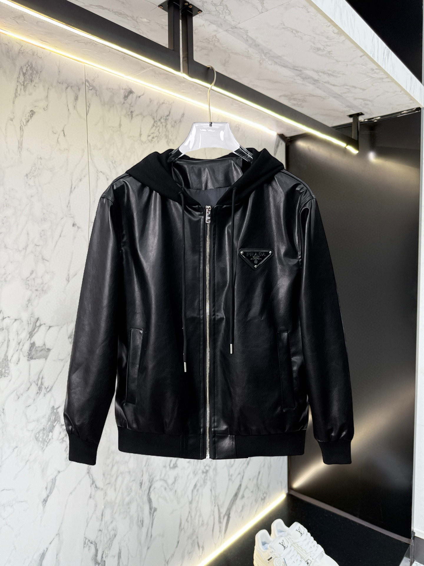 Prada Leather Jacket 03667