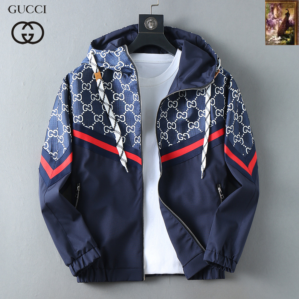 NO:599807,Gucci's new autumn 2025 men's jackets, high-end version with complete three-standard original order!  Custom-made fabrics at the counter are highly breathable and comfortable, with impeccable details, brand element design concepts, and professional purchase-level reflection of high quality. It feels delicate and soft!  It presents a casual cut and the upper body shape is awesome!  Size M～XXXL,,jackets & coats,jackets & coats,alexander wang19860909古奇 2025开秋新款男士夹克外套,原单三标齐全高端版本！专柜定制面料 透气舒适度高,细节无可挑剔,品牌元素设计理念,专业代购级体现高品质.手感细腻柔软！呈现休闲裁剪,上身版型超赞！码数M～XXXL,,jackets & coats,jackets & coats,alexander wang,Men's clothing