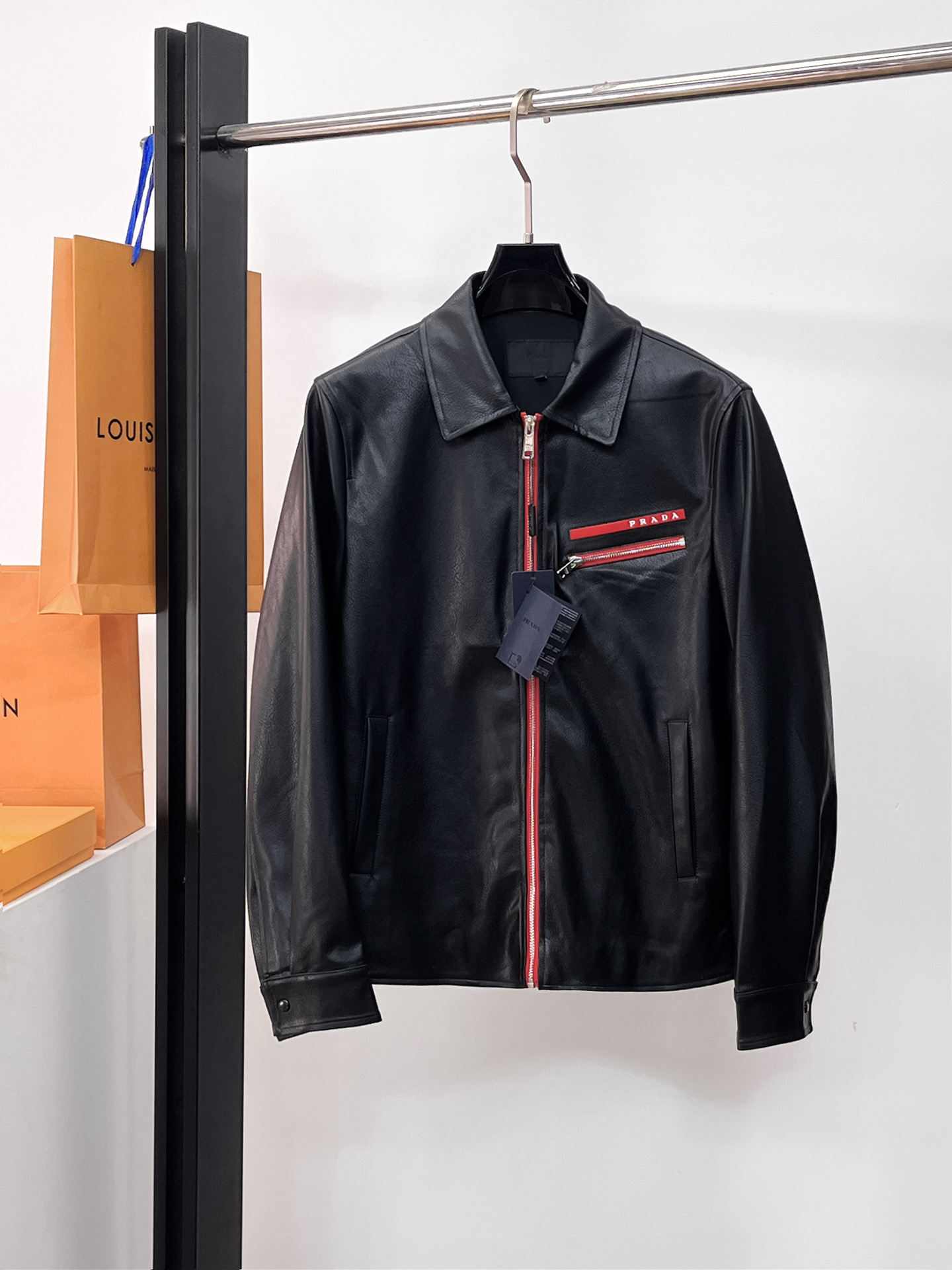 Prada Leather Jacket 06387