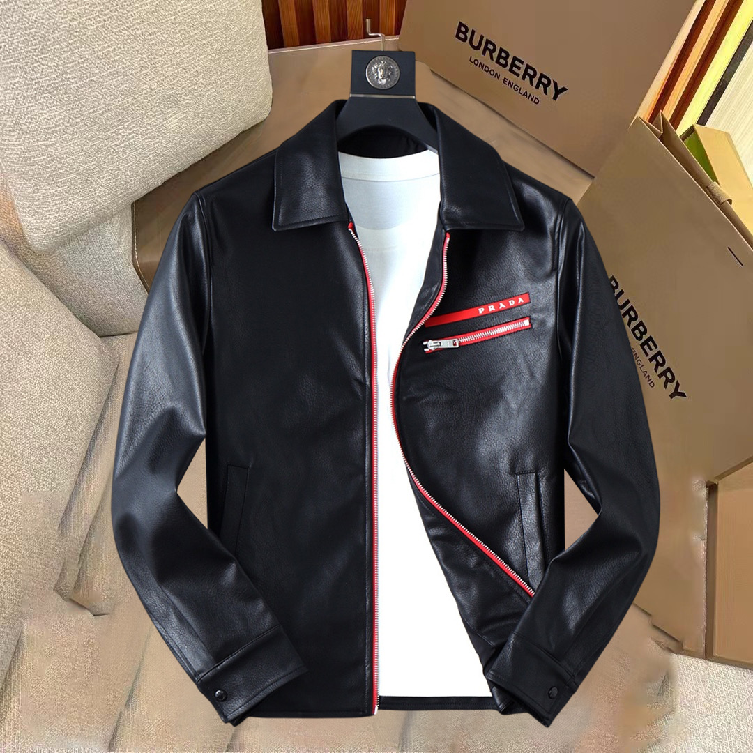 Prada Leather Jacket 09130