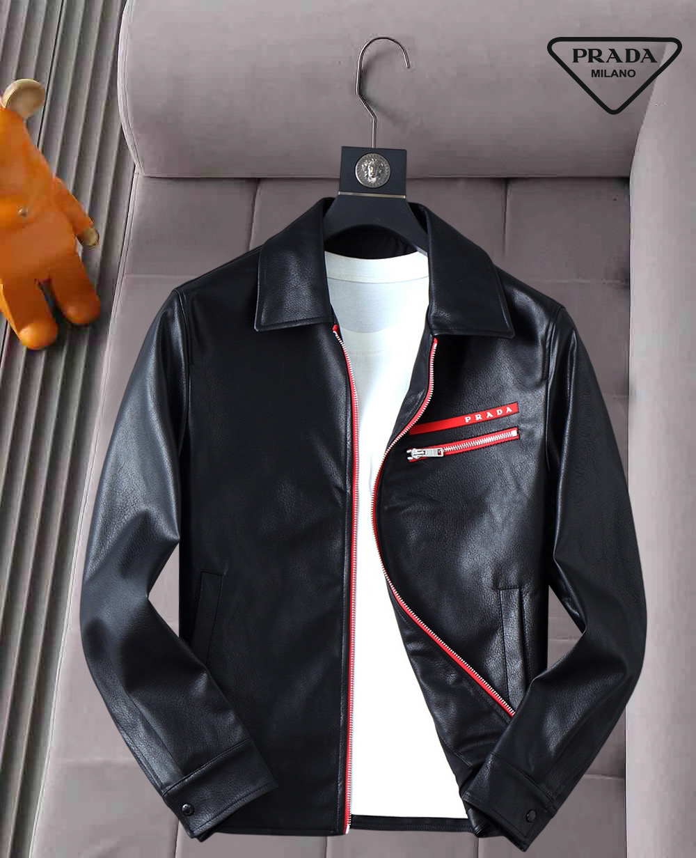 Prada Leather Jacket 06042