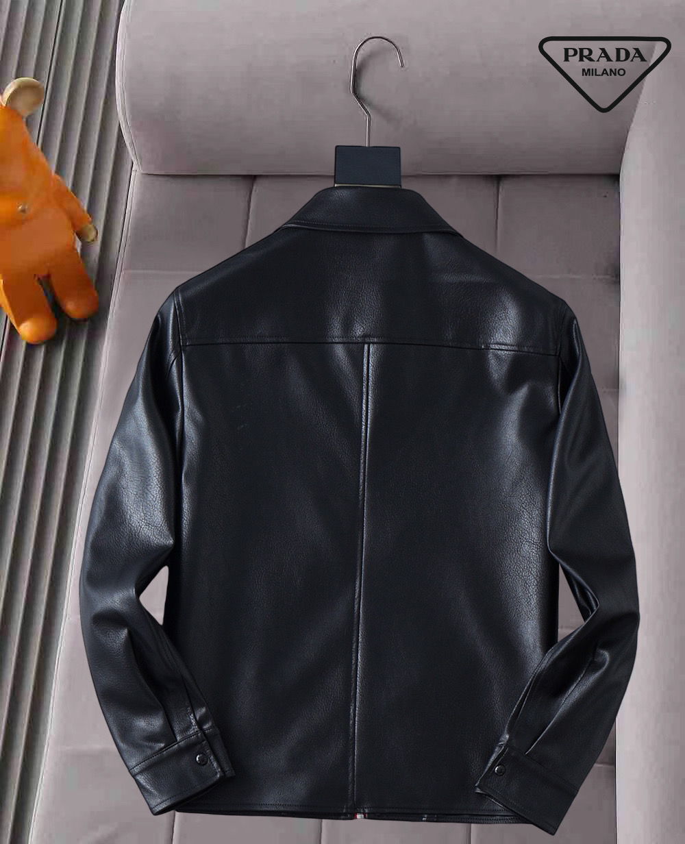 Alternative view of Prada Leather Jacket 06042