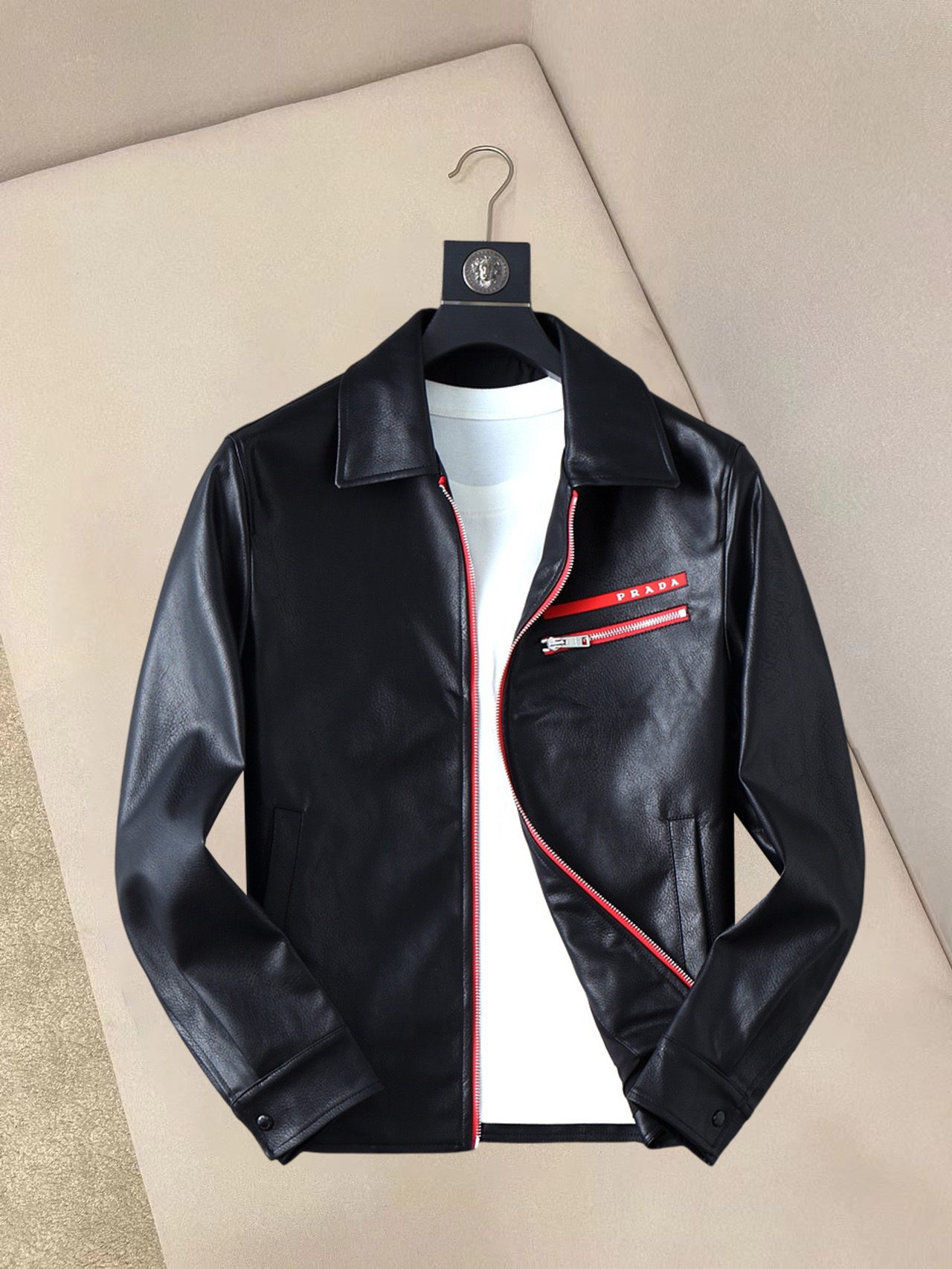 Prada Leather Jacket 01962