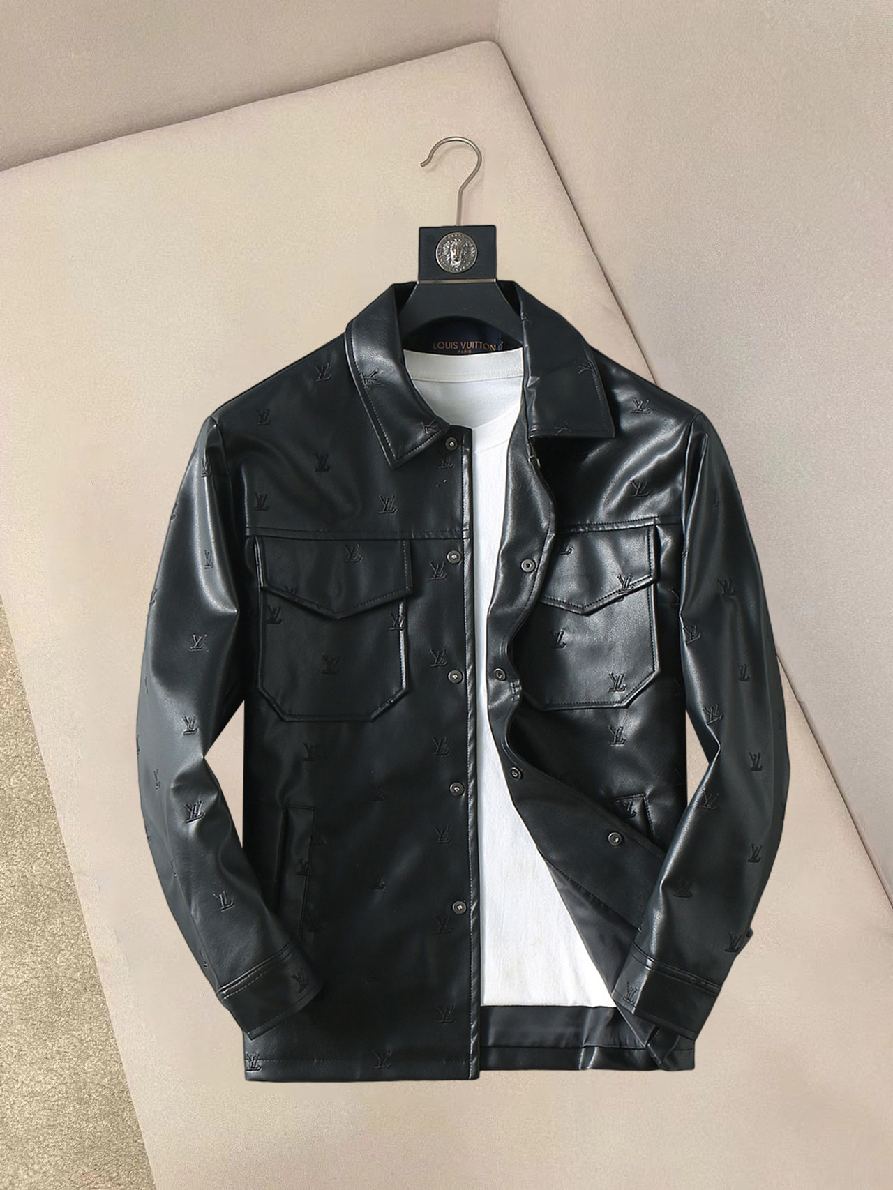 Louis Vuitton Leather Jacket 01914