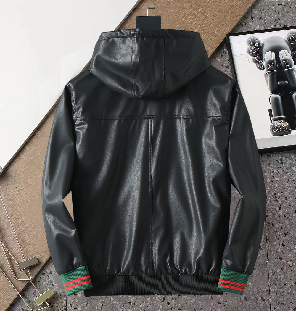 Alternative view of Leather Jacket 05006