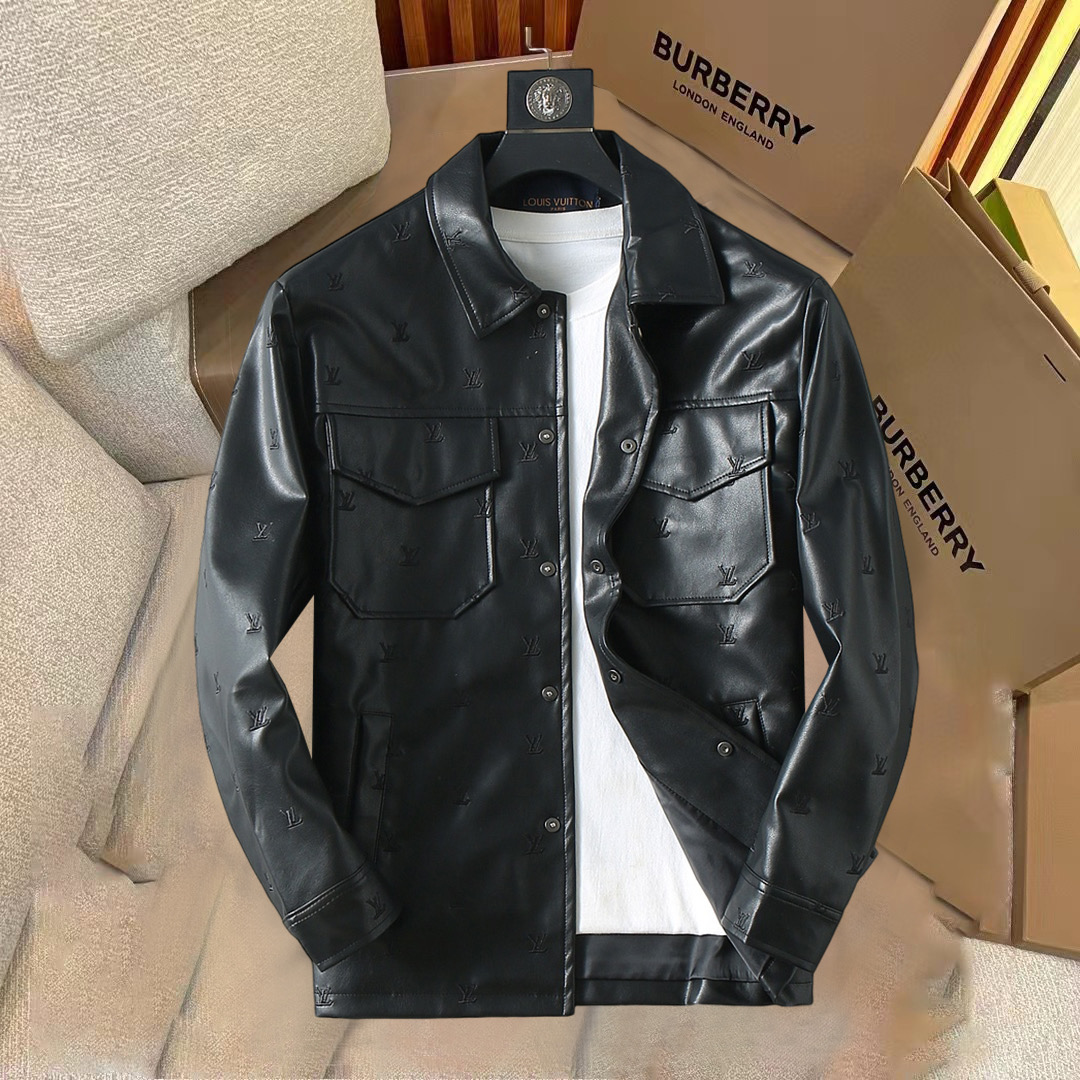 Louis Vuitton Leather Jacket 09127
