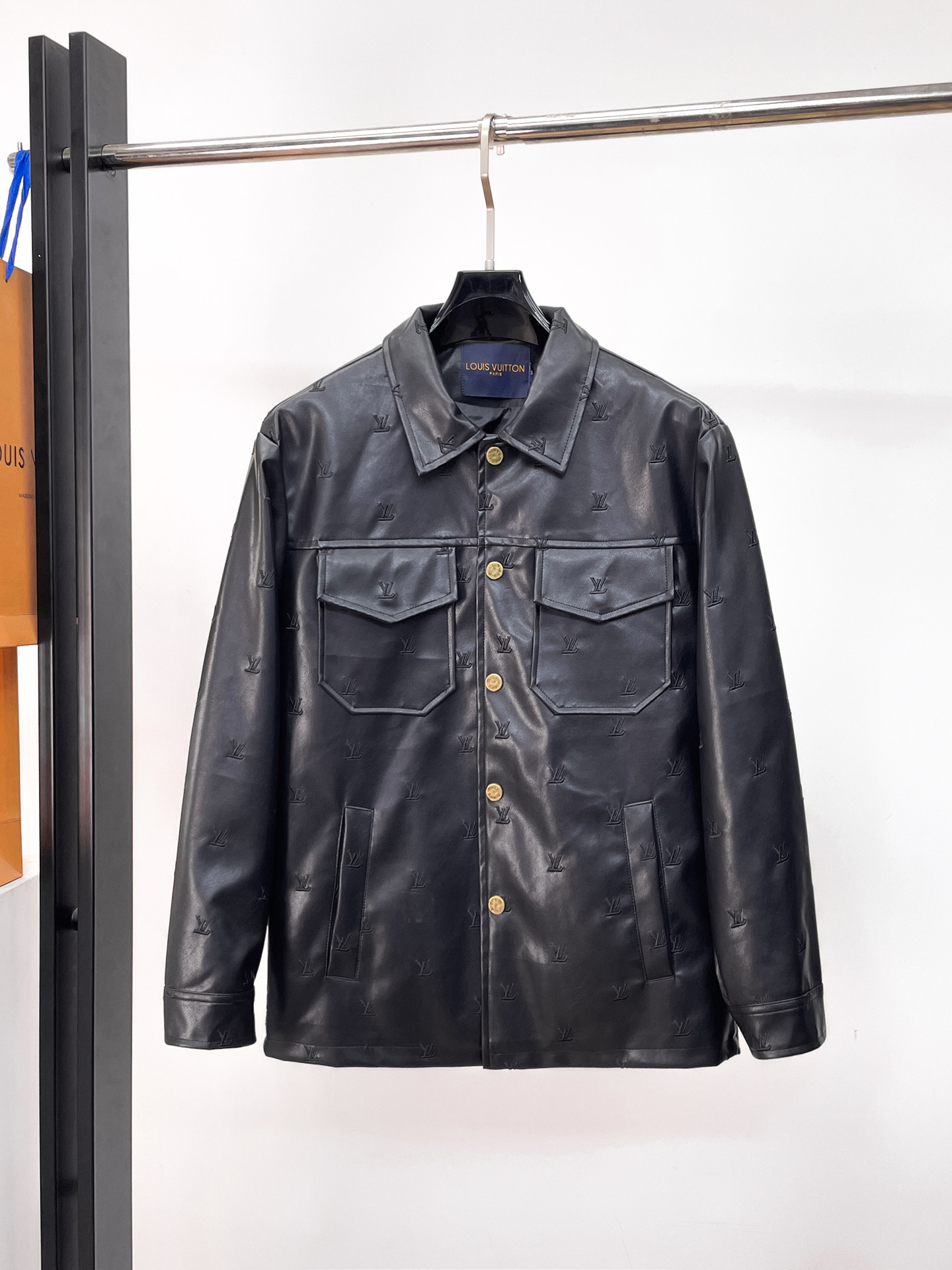 Louis Vuitton Leather Jacket 06372