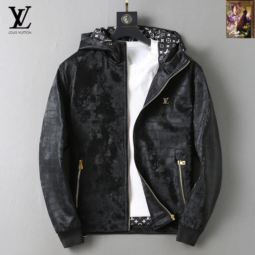 Louis Vuitton Leather Jacket 03492