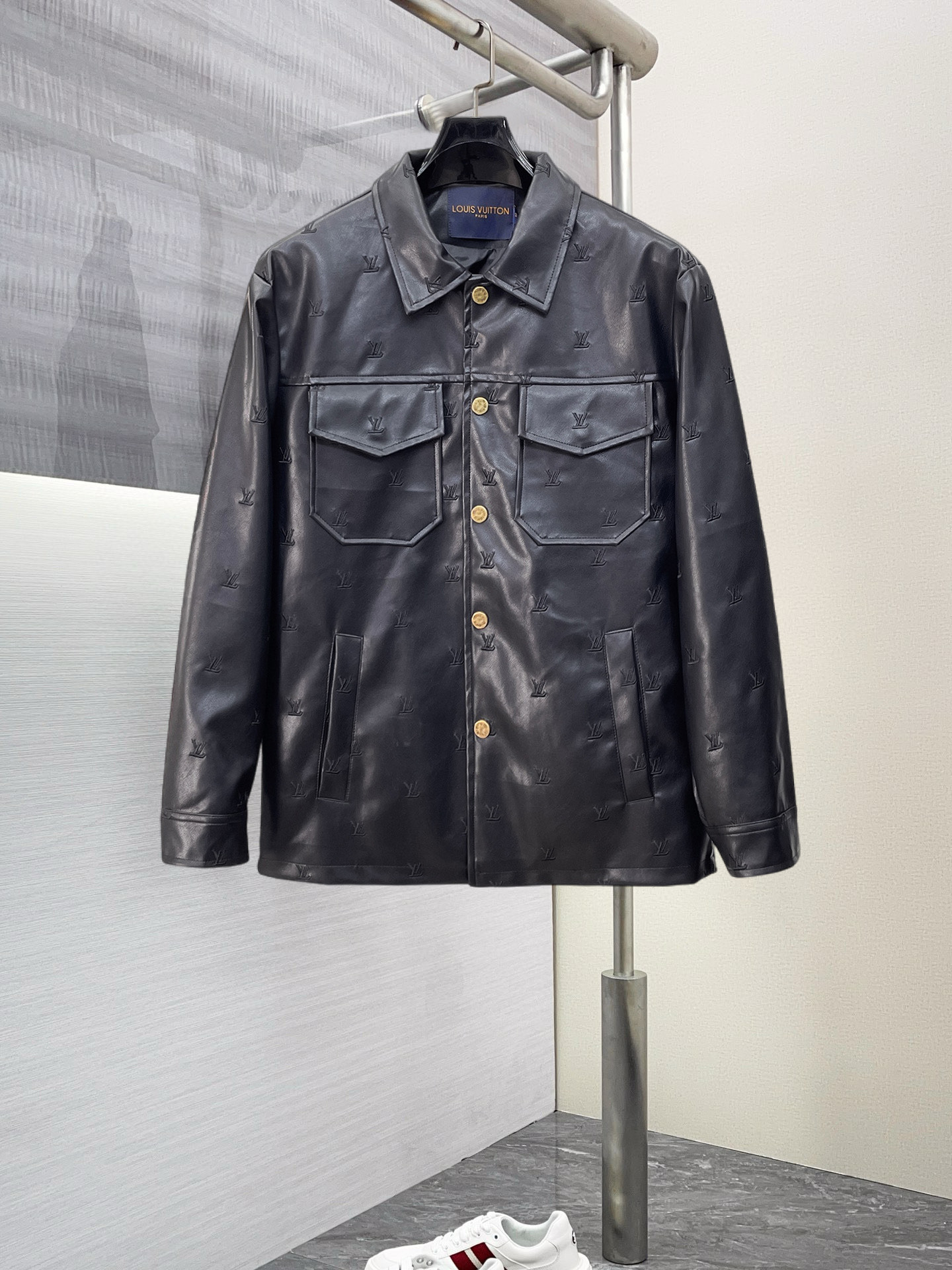 Louis Vuitton Leather Jacket 08965