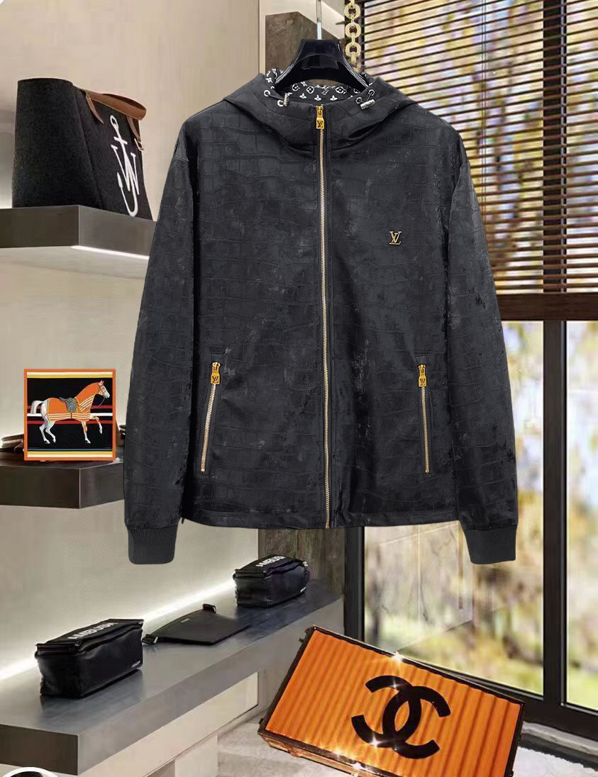 Louis Vuitton Leather Jacket 00342