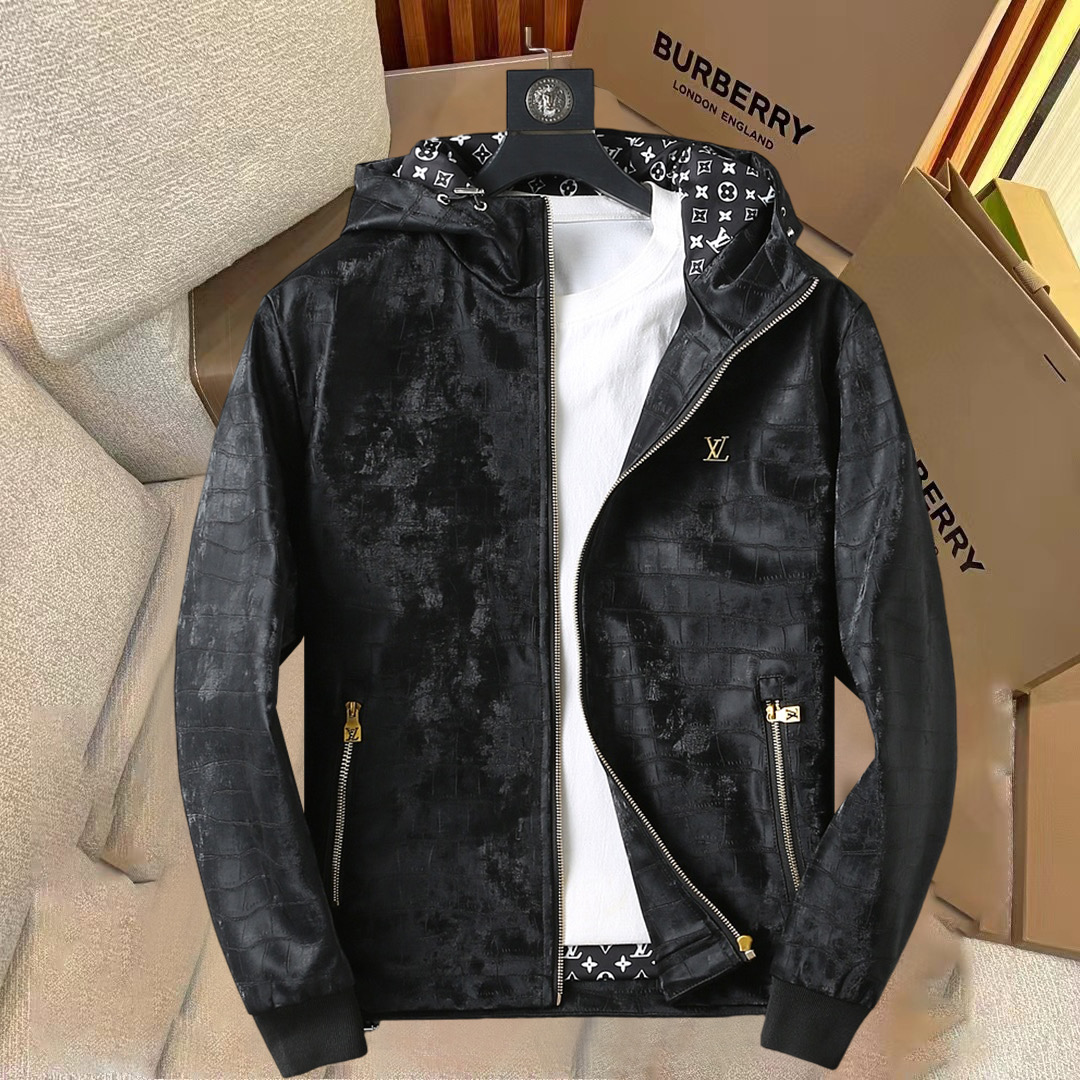 Louis Vuitton Leather Jacket 09107