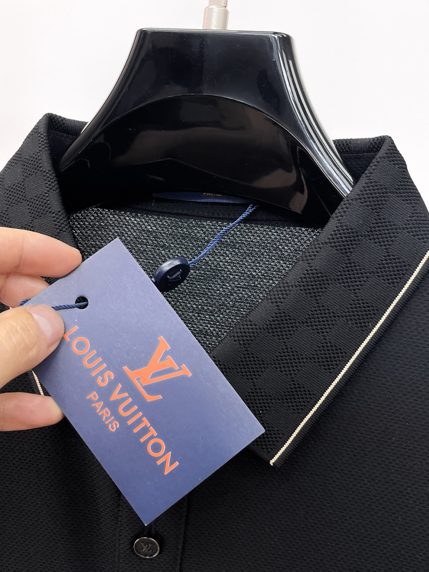 Louis Vuitton LV 高端商务 白领 单位人士必入单品 无痕压胶冰丝休闲商务短袖Polo 科技面料