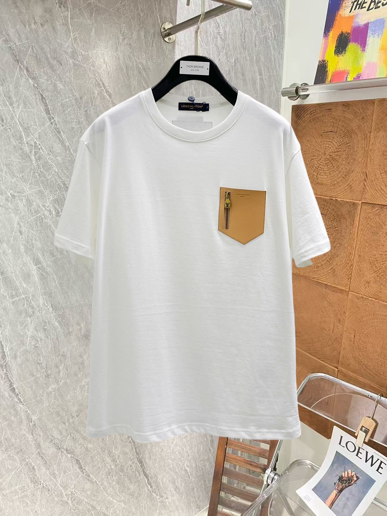 Louis Vuitton LV 2026ss夏季新款发布 圆领短袖T恤 纯棉短袖 穿上就是舒适自在又显瘦的存在