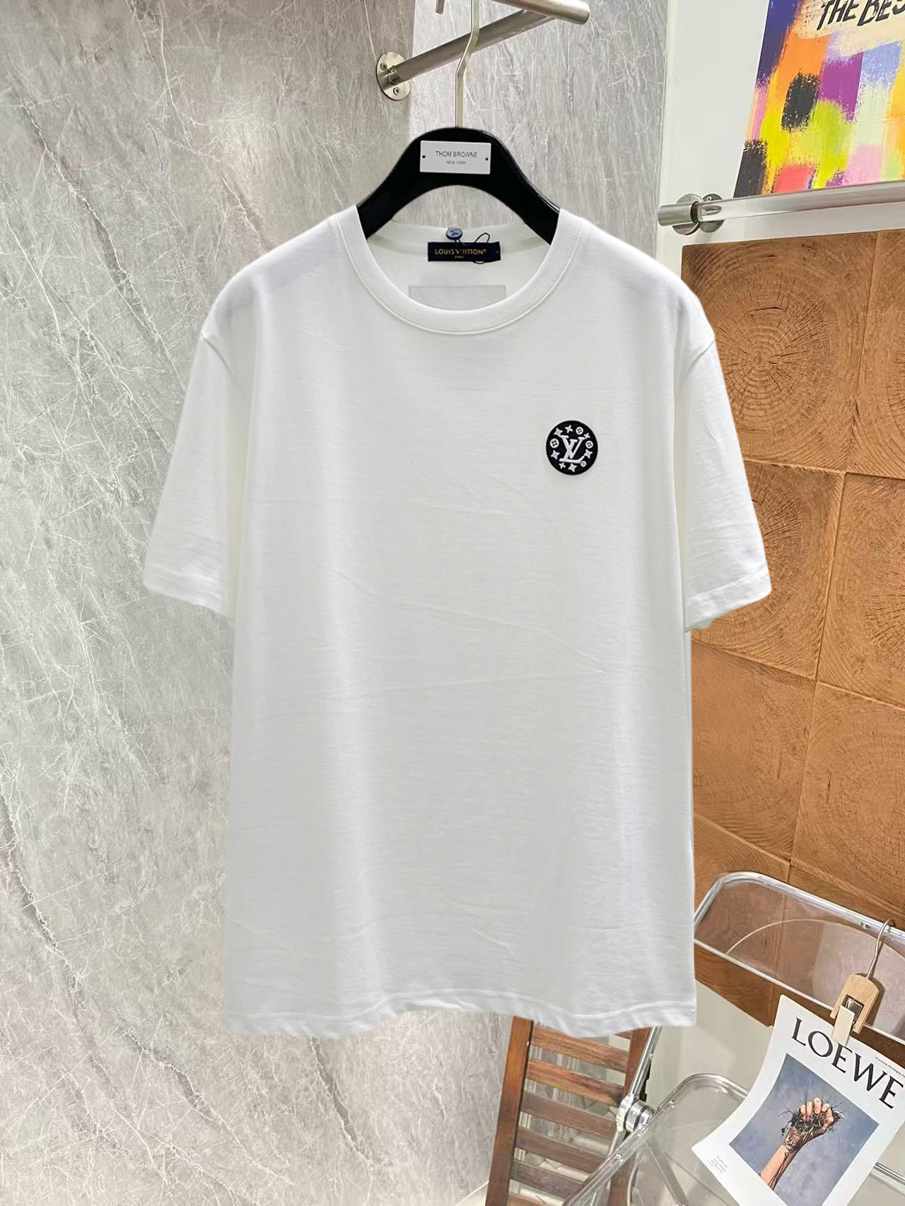 Louis Vuitton LV 2026ss夏季新款发布 圆领短袖T恤 纯棉短袖 穿上就是舒适自在又显瘦的存在