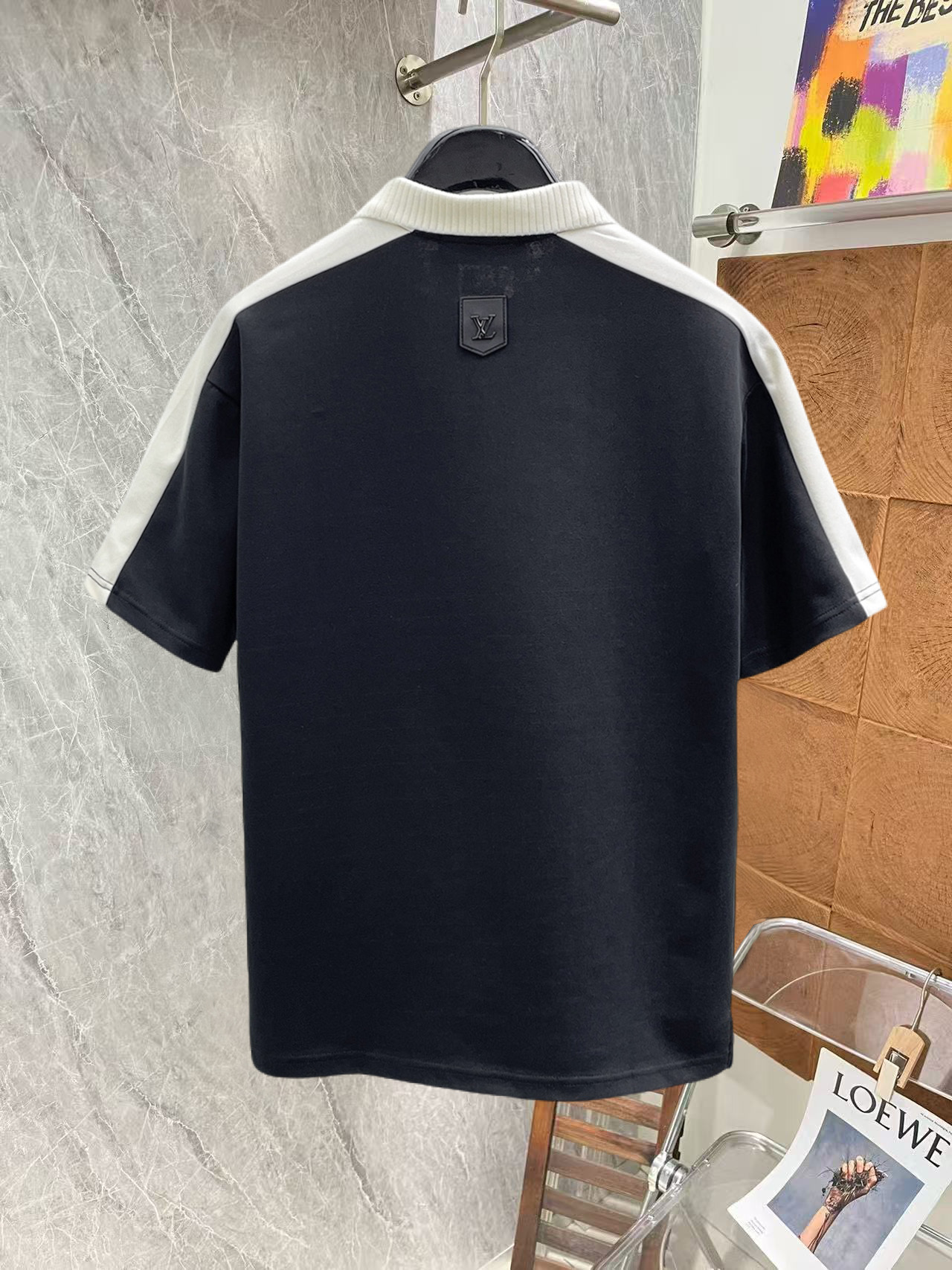 Louis Vuitton LV 2026ss夏季新款字母logo男士翻领Polo衫 商务男款 高端男装的天花板级别的商务男款 简约 不失优雅