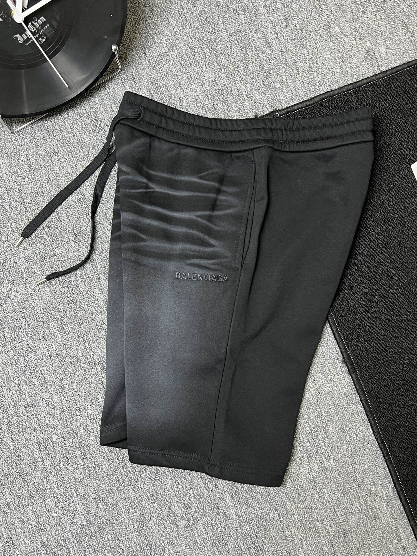 [Summer Shorts]Balenciaga Balenciaga 2025 new style inkjet pleated pattern emb