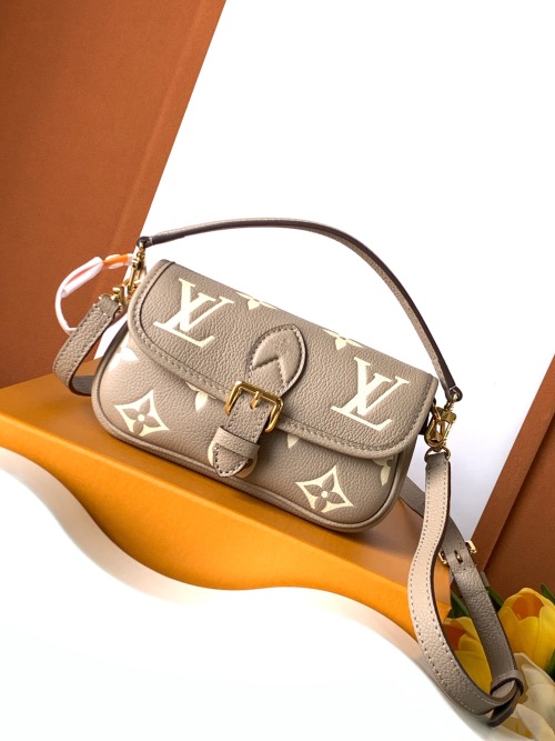 Louis Vuitton Nano Diane Bag, Italian Leather, Full Steel Hardware, MB Packaging 1 Louis Vuitton Nano Diane Bag, Italian Leather, Full Steel Hardware, MB Packaging