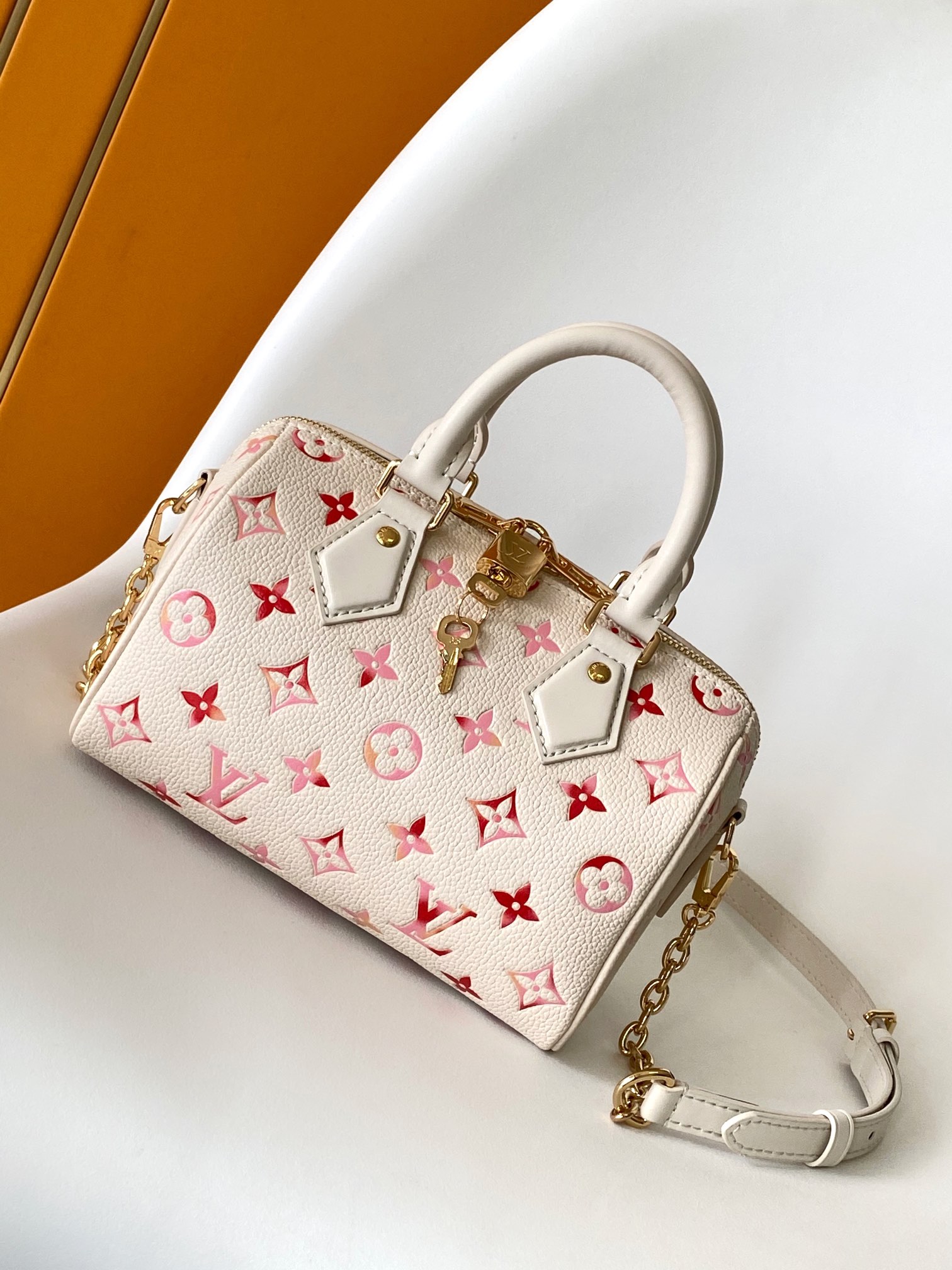 Louis Vuitton LV Speedy Bags Handbags Black Blue Grey Pink White Empreinte​ Cowhide M58953