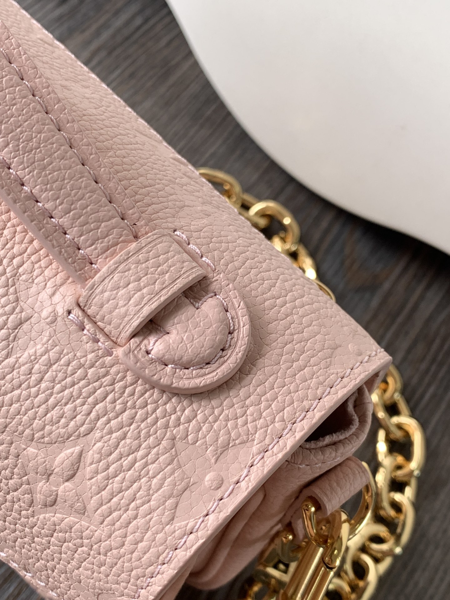 动态变码芯片Pochette Métis East West 手袋【特级加强版】型号: M47045皮料