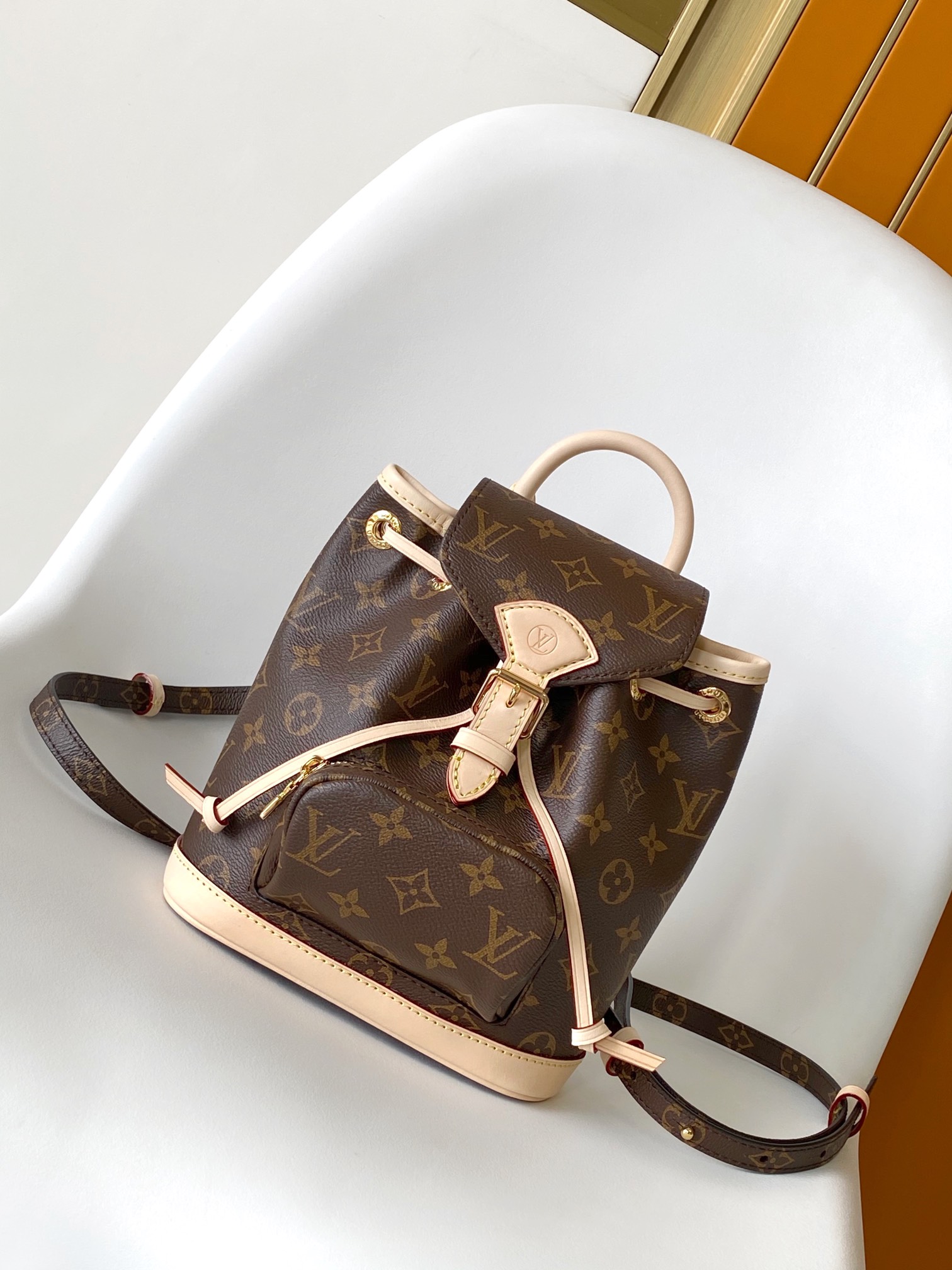 Louis Vuitton LV Montsouris Replica
 Bags Backpack Top Quality Designer Canvas Cowhide Mini M11199