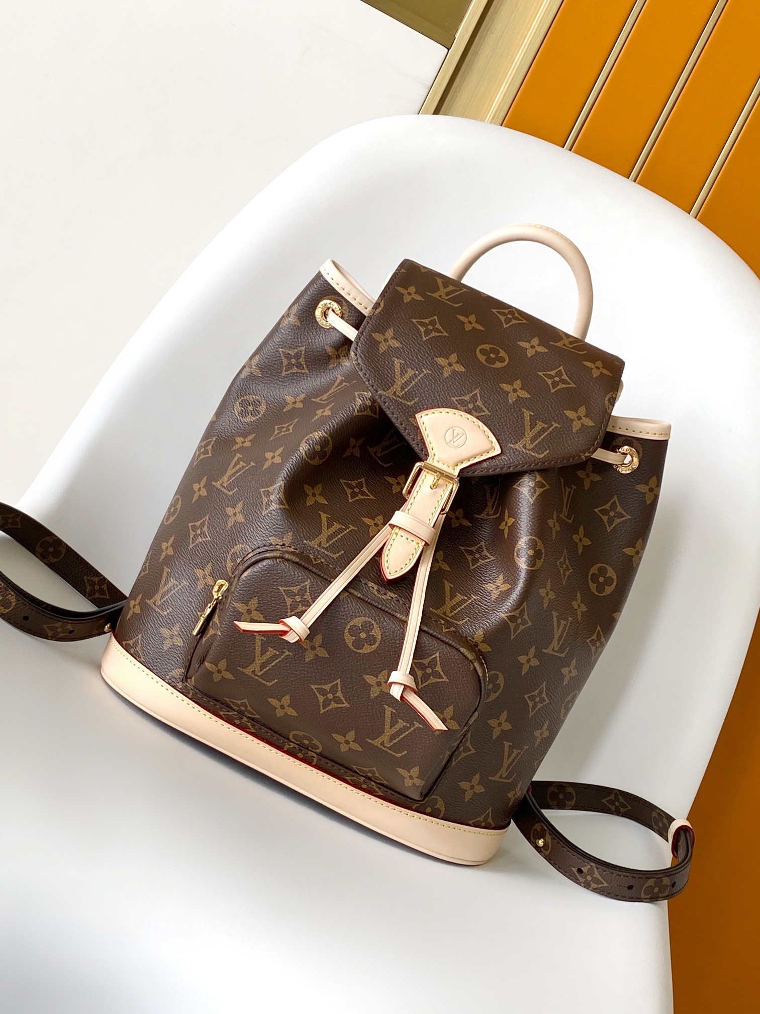 Louis Vuitton LV Montsouris Bags Backpack Monogram Canvas M11198