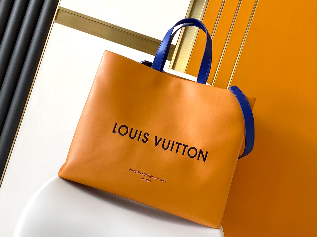 Louis Vuitton Sacs À Main Sacs Cabas Cuir de vache Tissu M24457