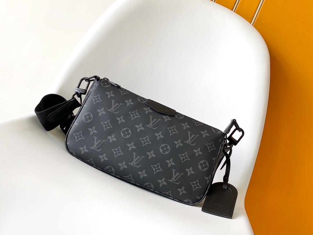 Wo können Sie Replikate kaufen?
 Louis Vuitton Verkauf
 Taschen Handtaschen Monogram Eclipse Leinwand Gewebe Pochette M11741