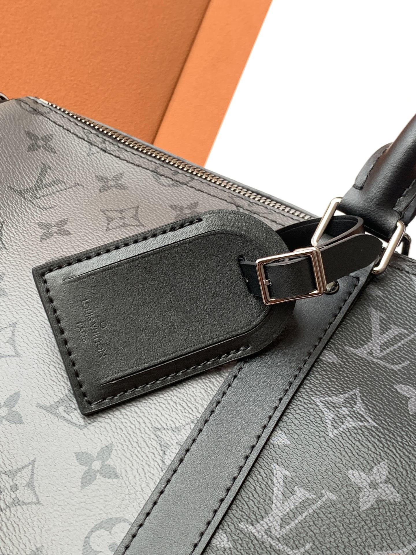 Keepall BANDOULIÈRE 50 旅行袋【特级加强版】型号: M45392皮料: 是意大利A