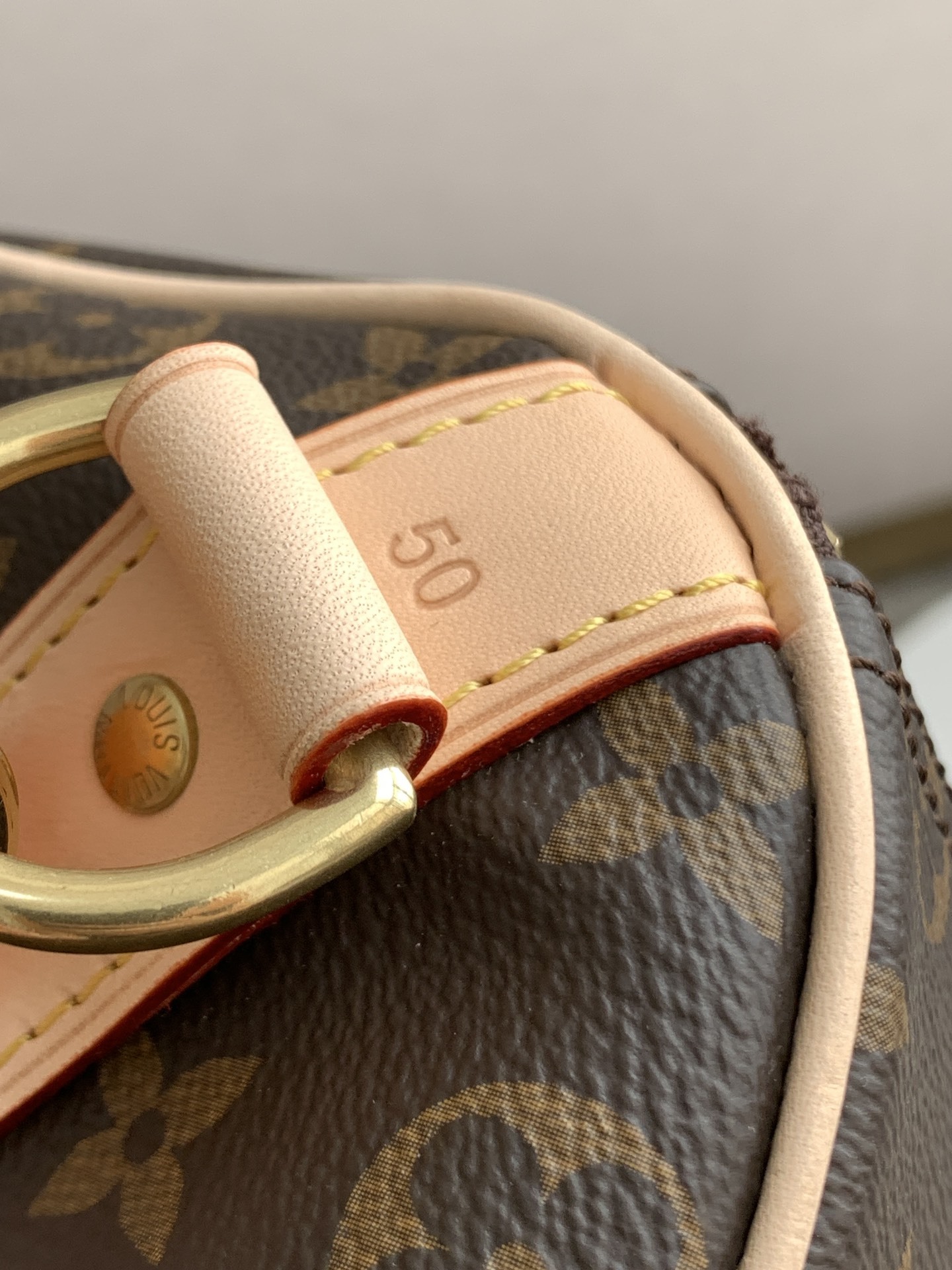 Keepall 50 旅行袋【特级加强版】型号: M41416皮料: 是意大利A级皮料五金: 采用进口A