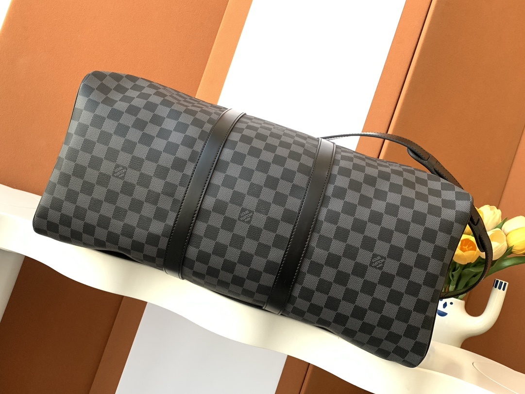 Keepall 50 旅行袋【特级加强版】型号: N41416皮料: 是意大利A级皮料五金: 采用进口A