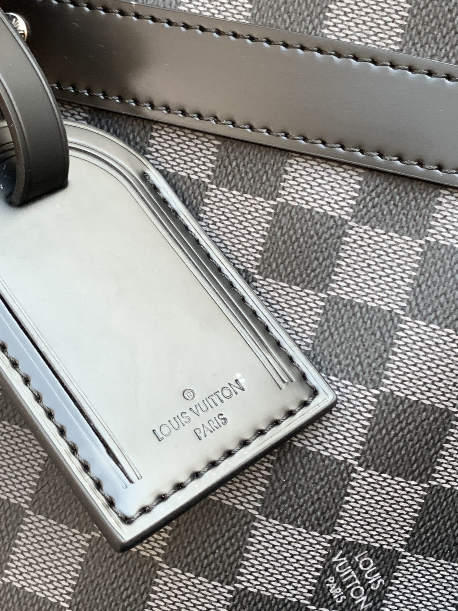 Keepall 55 旅行袋【特级加强版】型号: N41413皮料: 是意大利A级皮料五金: 采用进口A