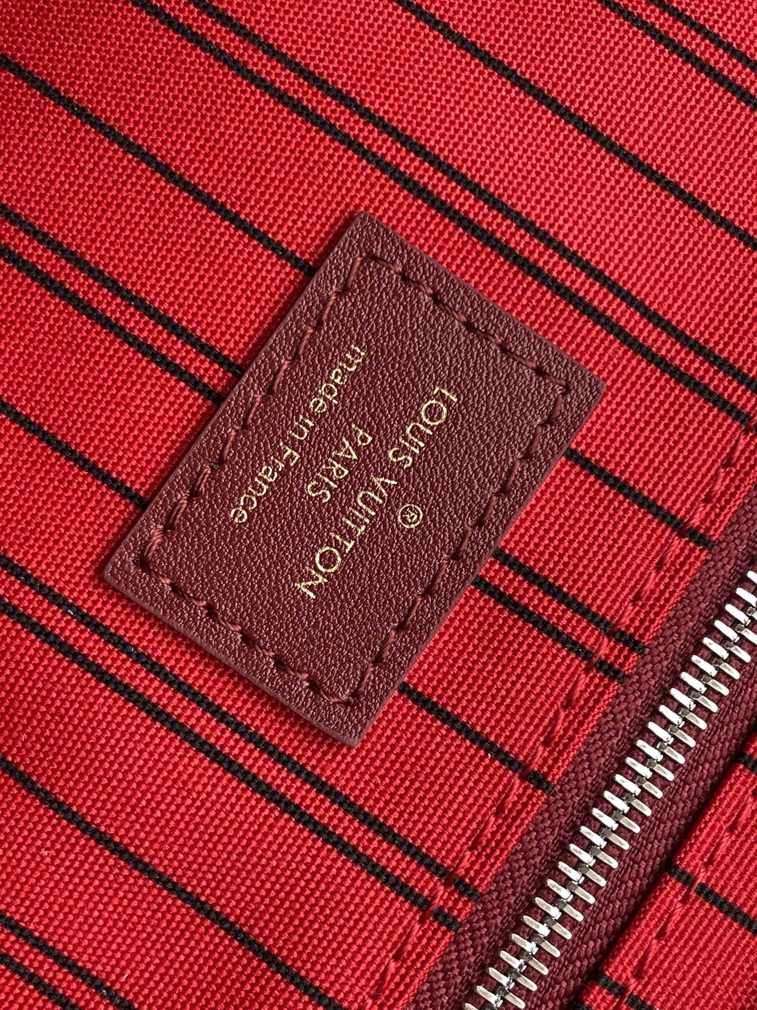 Louis Vuitton Dopp Kit Taurillon Monogram Leather Travel Pouch, Red 9 i1732165226 5906 4