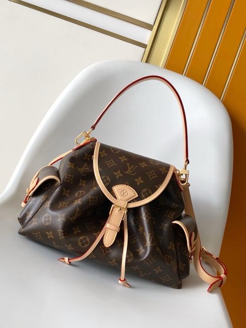 Louis Vuitton Odyssee Medium Monogram Canvas Bag with Adjustable Strap 1 Louis Vuitton Odyssee Medium Monogram Canvas Bag with Adjustable Strap
