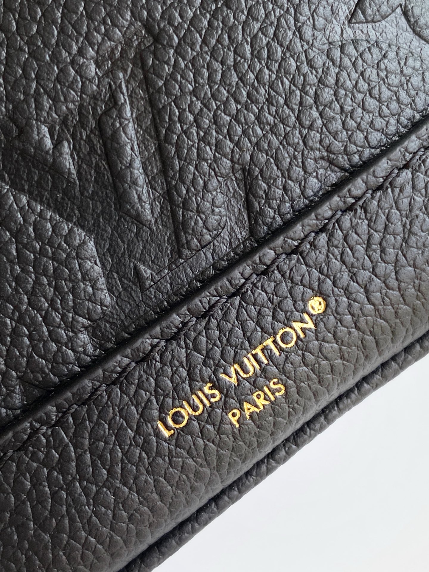 LOUIS VUITTON Black Nano Noe Backpack