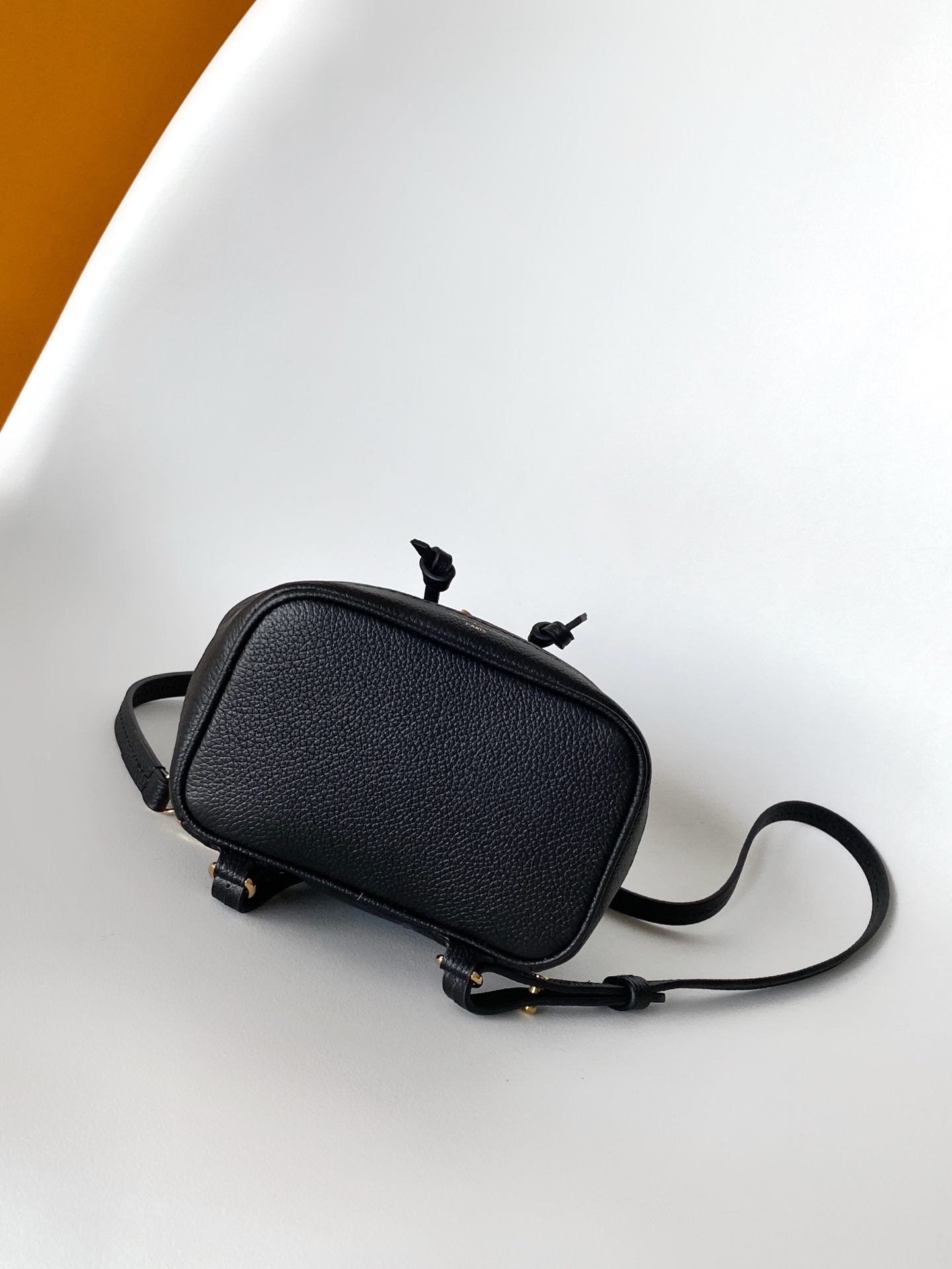 LOUIS VUITTON Black Nano Noe Backpack