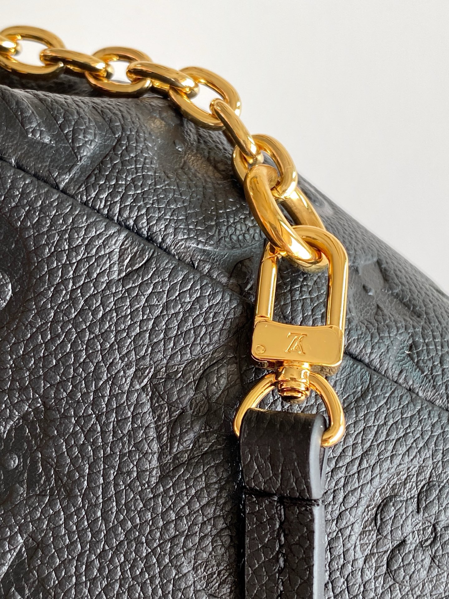 LOUIS VUITTON Black Nano Noe Backpack