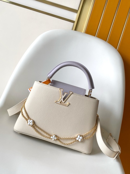 Louis Vuitton Capucines Daydream Nano Bag Taurillon Leather with Chain 1 Louis Vuitton Capucines Daydream Nano Bag Taurillon Leather with Chain