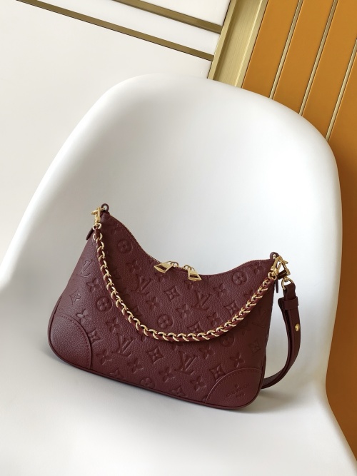 Louis Vuitton Boulogne Bag Monogram Empreinte Leather inRed 1 Louis Vuitton Boulogne Bag Monogram Empreinte Leather inRed