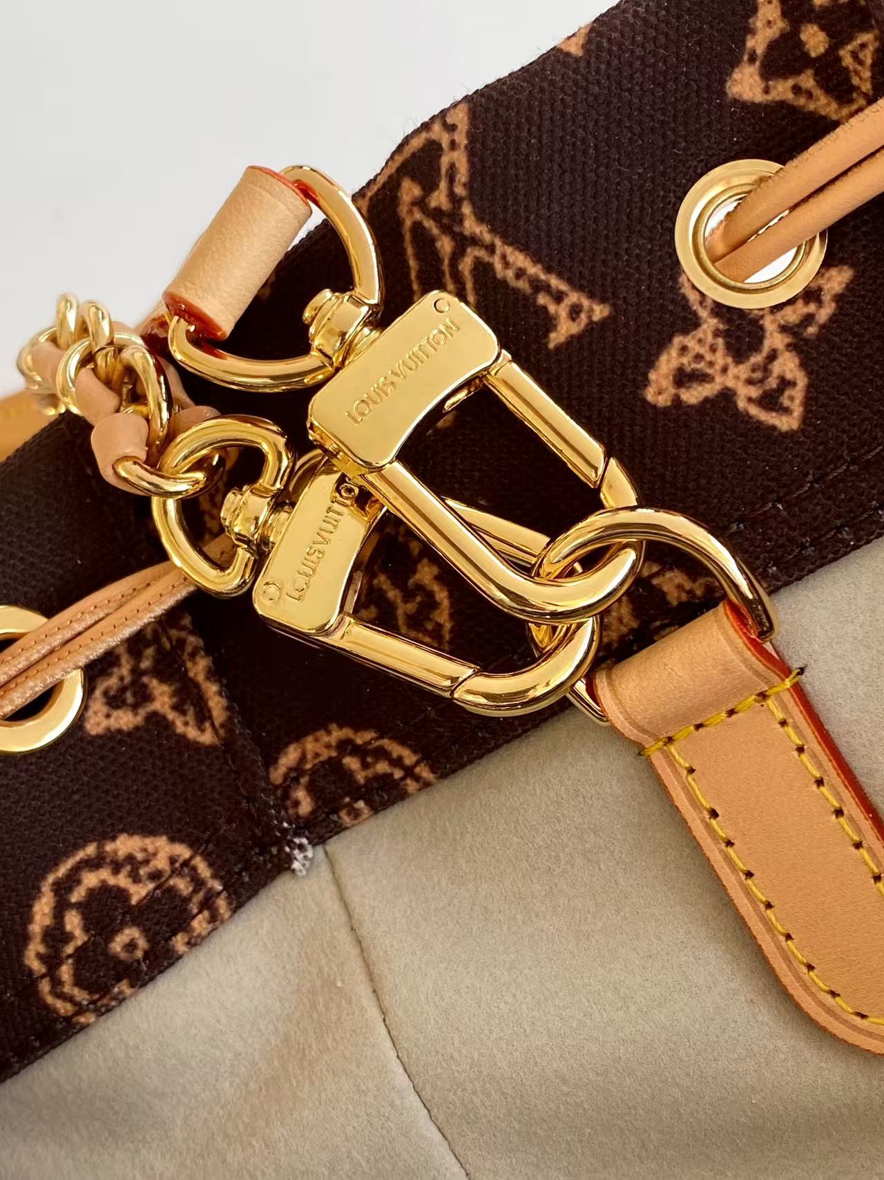 Louis Vuitton M13324黄花 M13484全皮 M28103 动态变码 2025 Cruise 早春系列重绎 Noé 手袋