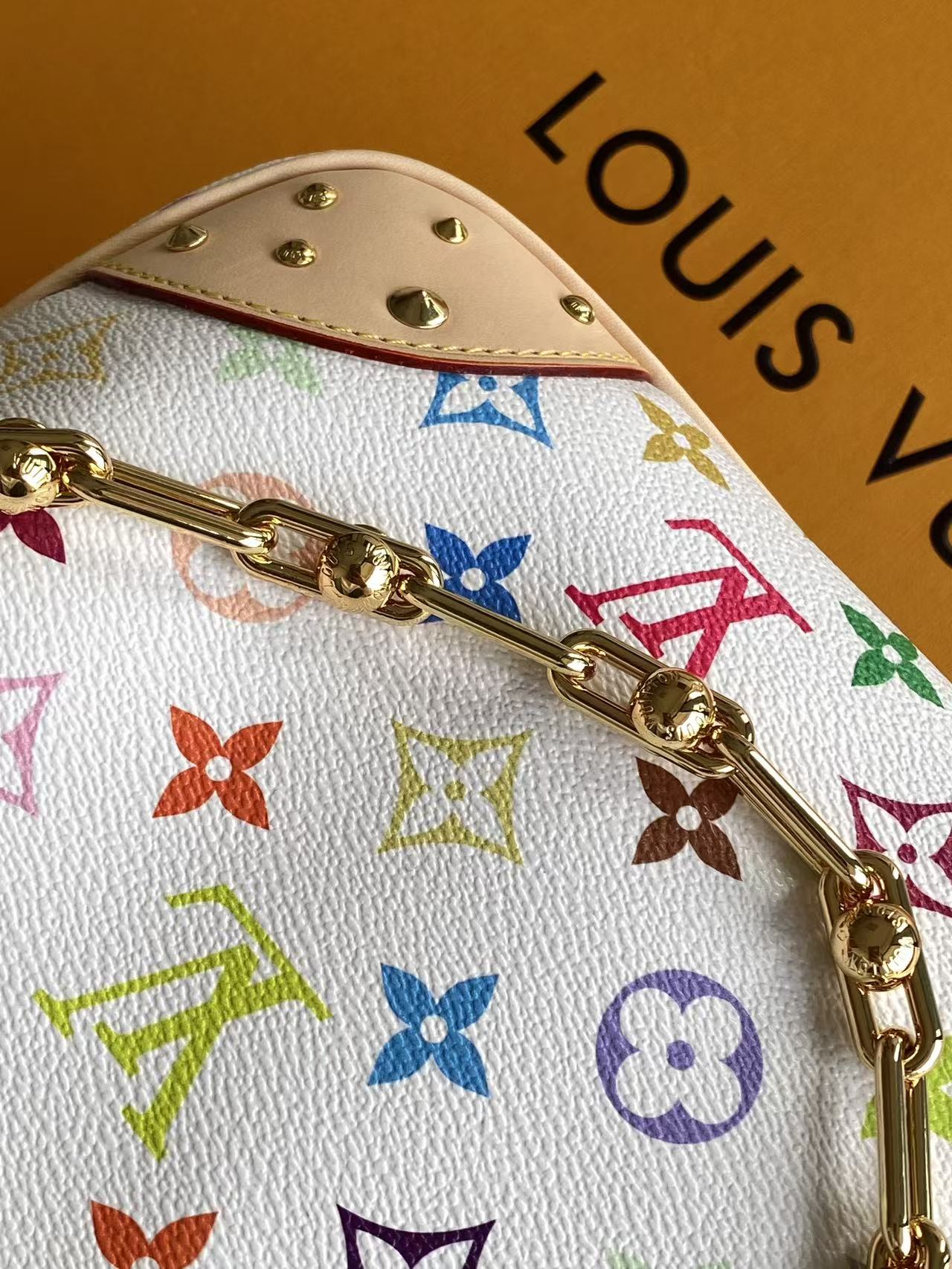 Louis Vuitton M27790 村上隆合作系列Boulogne 手袋取材 Monogram 帆布