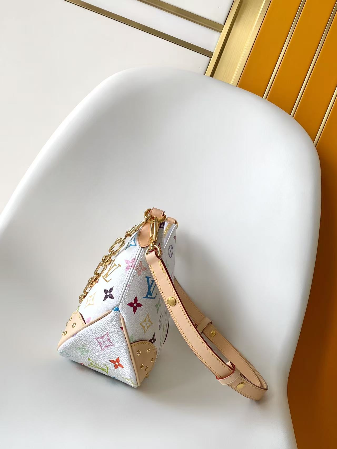 Louis Vuitton M27790 村上隆合作系列Boulogne 手袋取材 Monogram 帆布