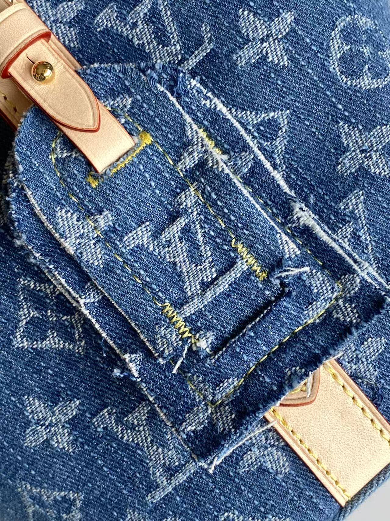 Louis Vuitton 本款 Denim Rendez-Vous 系列 All In BB 手袋携明快色调焕新亮相