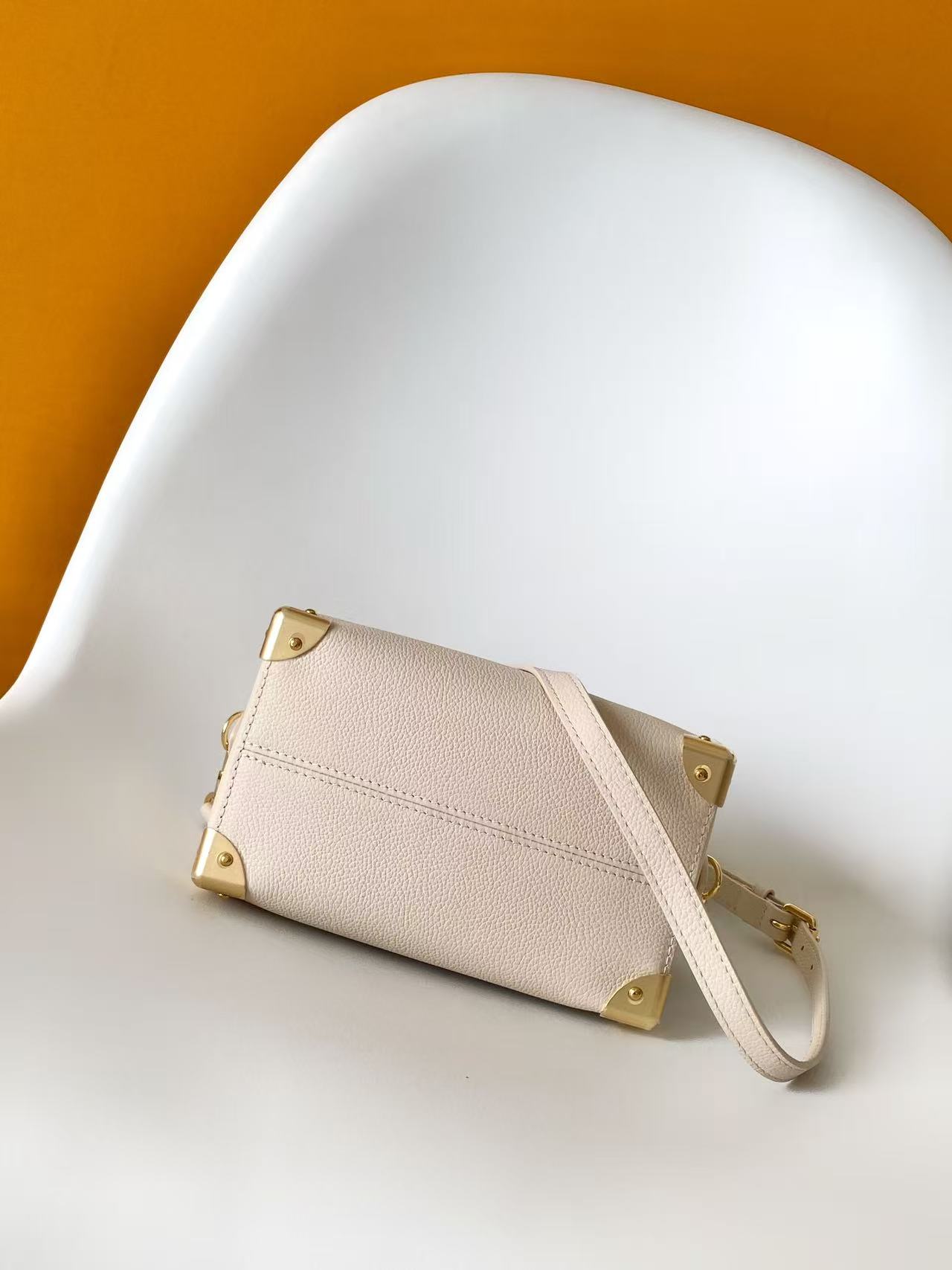 LOUIS VUITTON Almond Speedy Trunk Twenty