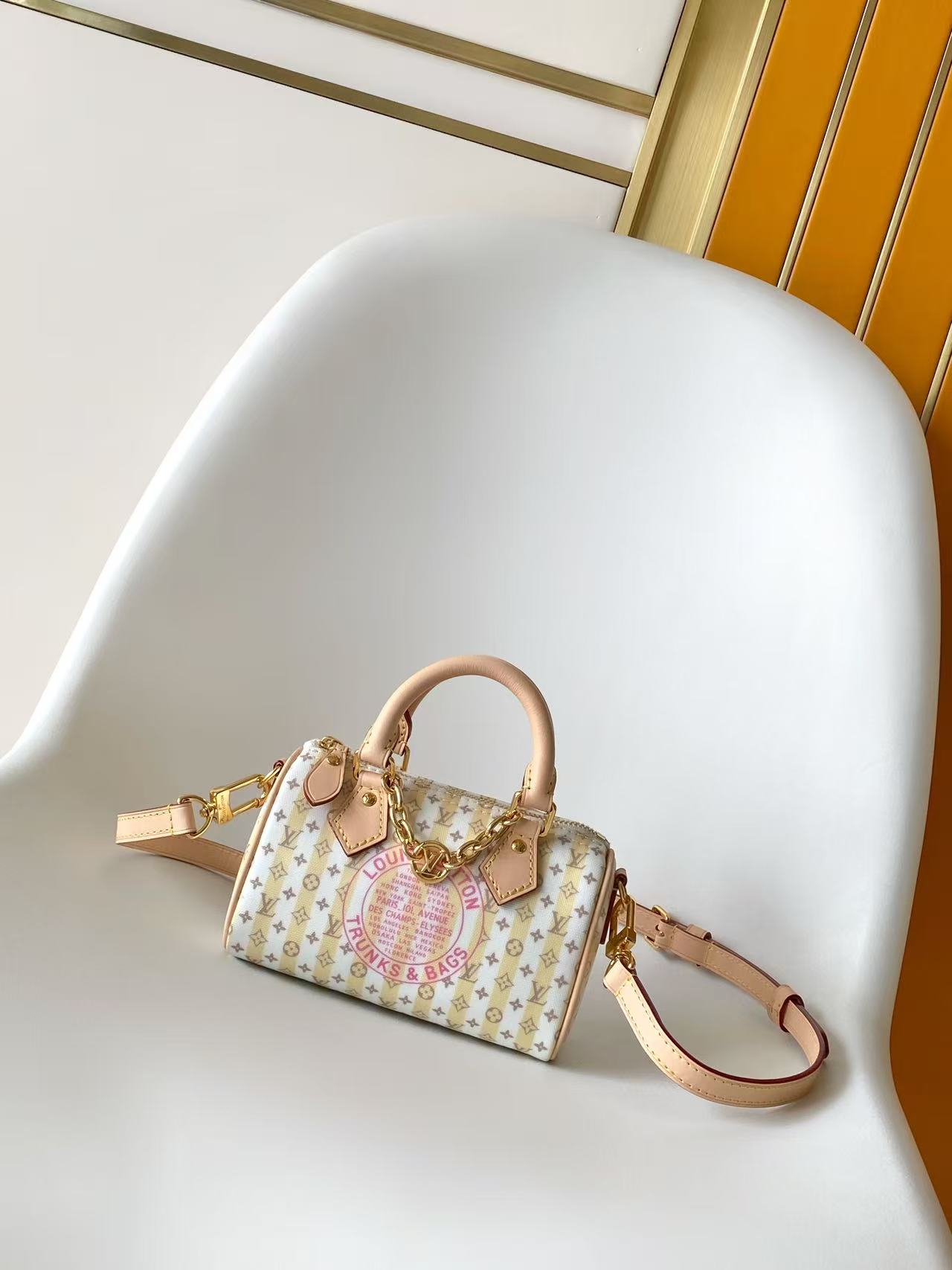 Louis Vuitton Speedy Nano Trunks & Bags Jacquard
